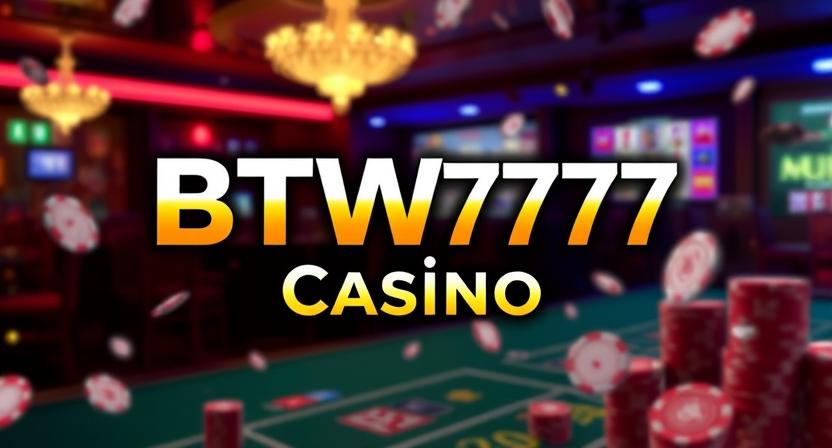 BTW7777 casino online gaming interface