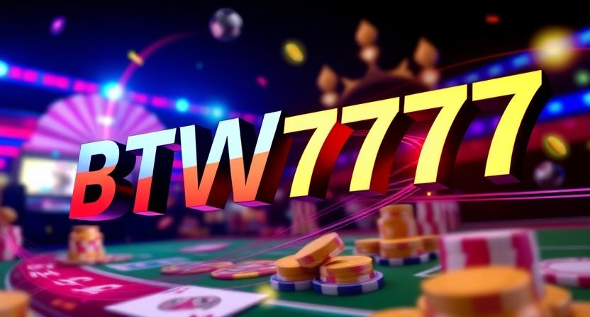 Live dealer streaming tables on BTW7777 casino