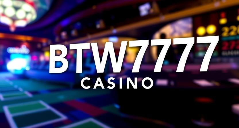 Bonuses and promotions available at BTW7777