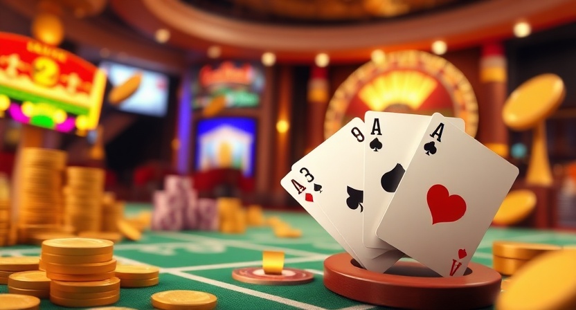 Player account and game selection on BTW7777